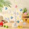 16 Pcs Summer Hanging Ornaments Hanging Hawaiian Style Ball Decoration Ice Cream Orange Juice Flamingo Sea Seahorse Style Ball for Summer Holiday Party Tree Decor(Beach)